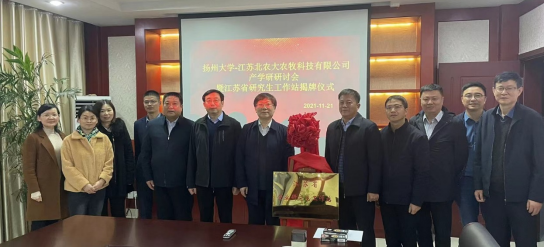 江苏suncitygroup太阳新城被授予“江苏省企业研究生工作站”称号