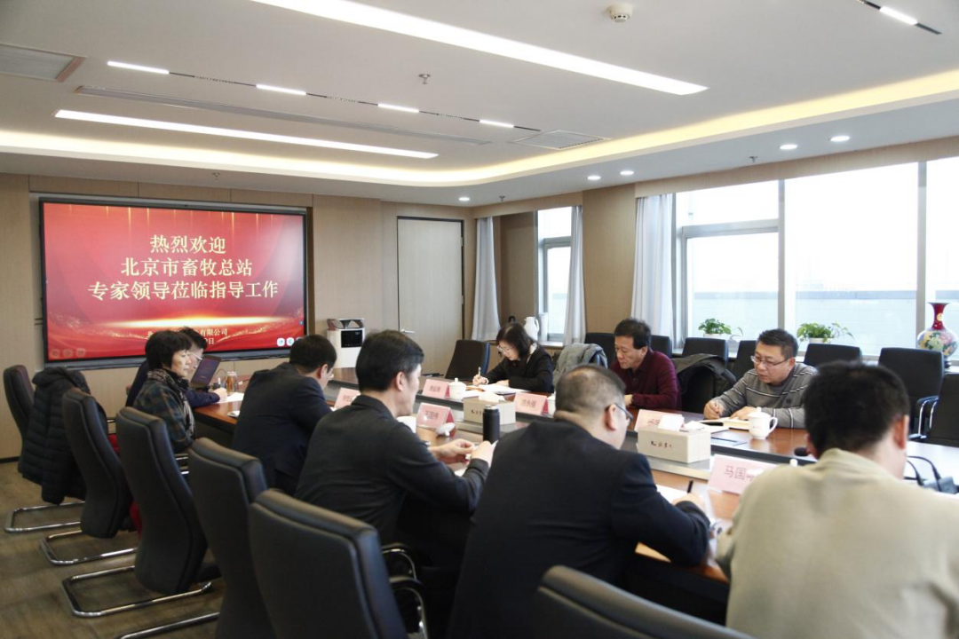 北京市畜牧总站专家领导莅临suncitygroup太阳新城指导工作